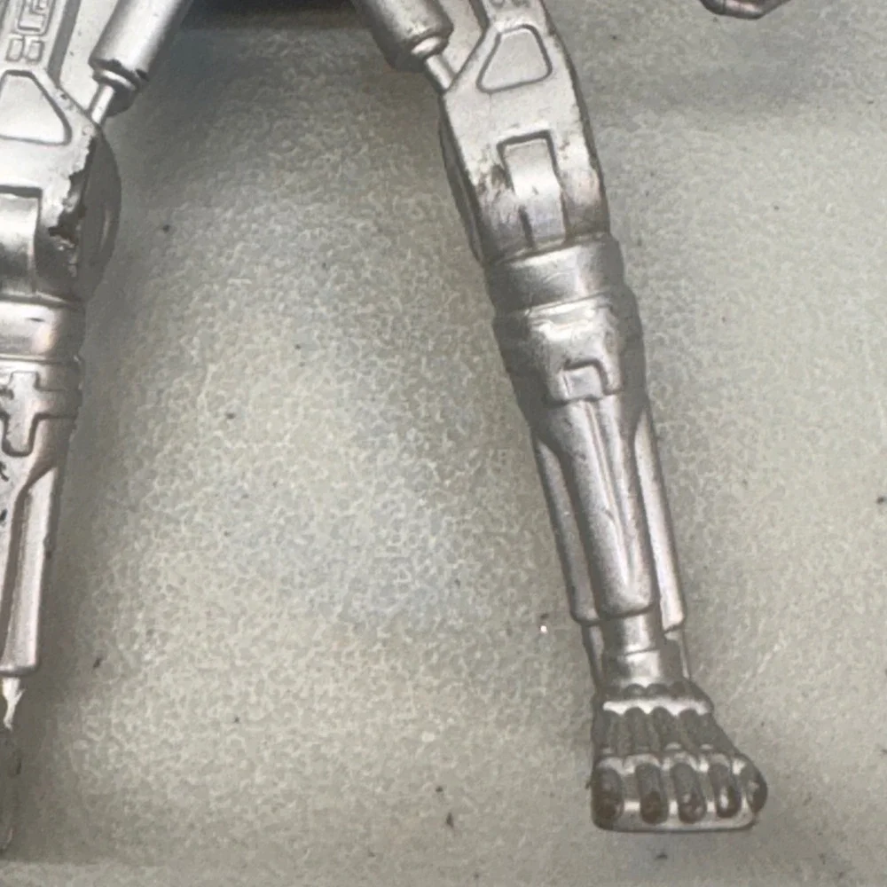 Vintage 1991 Kenner Carolco Terminator T-800 Endoskeleton Action Figure Silver